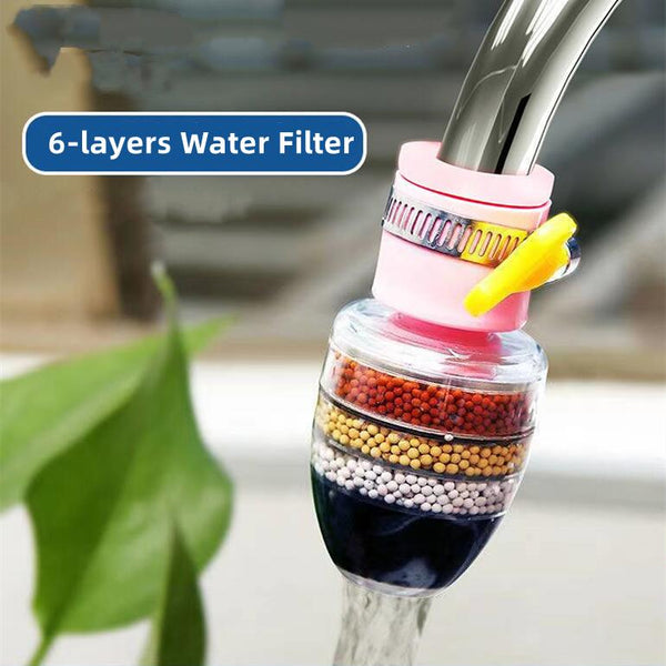 6-Layer Carbon Faucet Filter