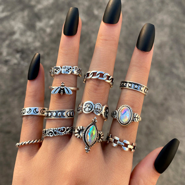 Jewel Queen Ring Set